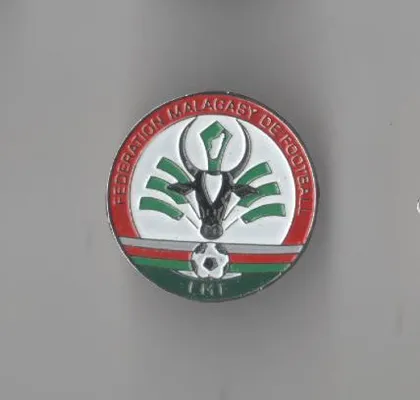 фото, футбол  значок  Федерация футбола  Мадагаскар  /конфедерация Африка/