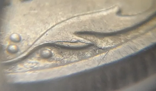 (1252) 10 копійок 2010 викрошка на вінку між 4 та 5 гронами на реверсі (10 копеек 2010 брак) Де купити