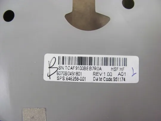 номер0268-2 Кришка панель палмрест та тачпад 6070B0491801 646258-001 для HP ProBook 4730s оригінал в Україні