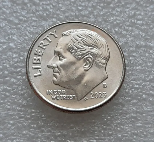Купити (8100 ря) 1 дайм 2023 D США (10 центів 2023)