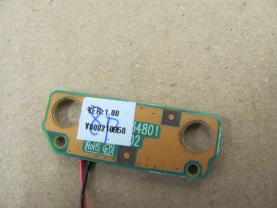 номер0314-25 плата кнопки вкл Кнопкова плата Кнопковий модуль Плата управління кнопками,  Плата кнопки живлення Laptop Power button board  6017B0258201 для Toshiba Satellite C650 C655 L650 L655 оригінал З аукціону