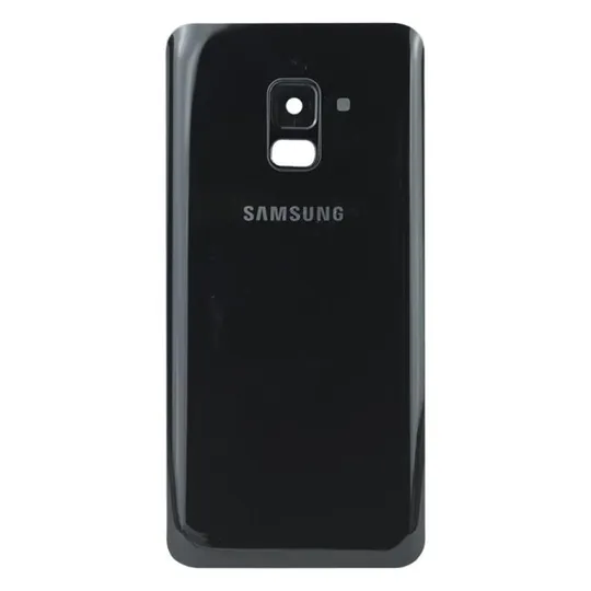 Задня частина корпусу Samsung Galaxy A8 2018 SM-A530 Black (з склом камери) Ціна