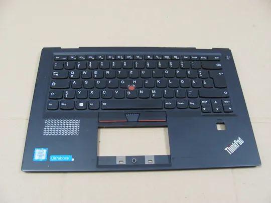 598-18 Кришка панель палмрест 460.04P1C.0002 SB30K66568  клавіатура з підсвіткою SN20K74718  для Lenovo CARBON X1 Gen 4 оригінал Ціна