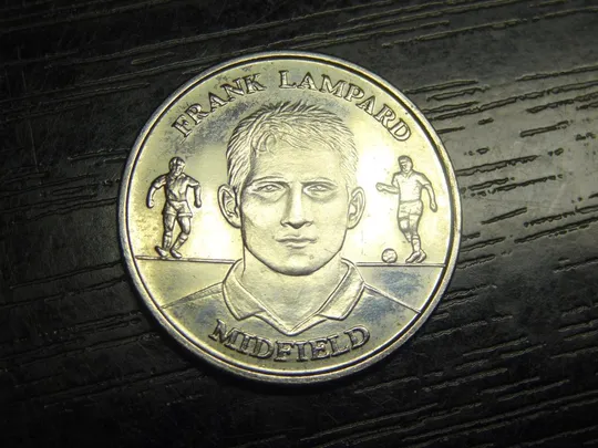 Жетон 2004 Національна збірна Англії - Френк Лемпард (півзахисник) Ціна