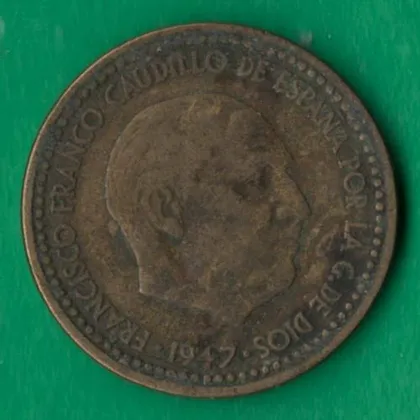 фото, 1 песета 1947 року Іспанія [БР]