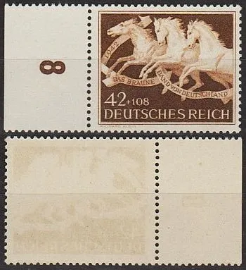 фото, 1942 - Рейх - Турнір в Мюнхені Mi.815 _ПОЛЕ _10.0 € **