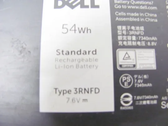 акб оригінал, Акумуляторна батарея, battery, живлення PFXCR 3RNFD 34GKR для Dell Latitude 7000 E7420 E7440 E7450 Недорого