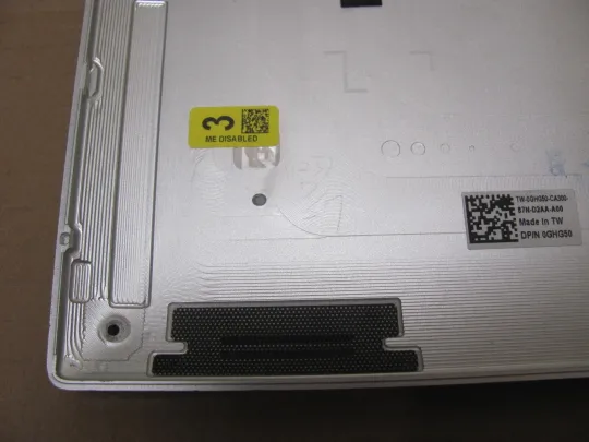 номер0971-6 Кришка дно піддон корпуса Нижний корпус (дно) для ноутбука Низ 0GHG50 AM26W000302 для Dell XPS 9580 9570 7590 Precision M5540 оригінал Де купити