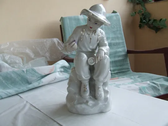 Фарфор Юный геолог раз. 31 х 18 см. 1960 гг. ЗХК ссср Ціна