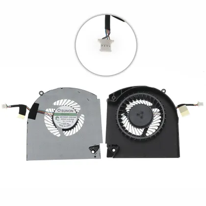 фото, Оригінальний вентилятор для ноутбука DELL ALIENWARE 17 R4, 17 R5, P31E (CPU FAN) (MG75090V1-C060-S9A) (Кулер)