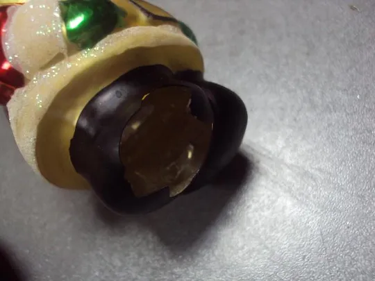 Елочная игрушка подвесная дед мороз стекло лот 2 шт №9979 Недорого