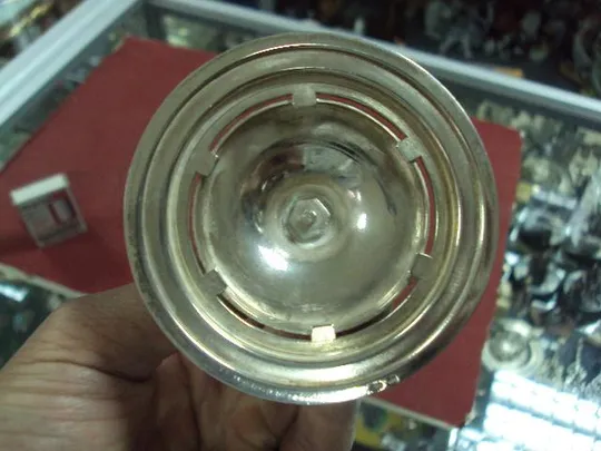 Подсвечник птица аист лелека цапля серебро 84 г Продаж