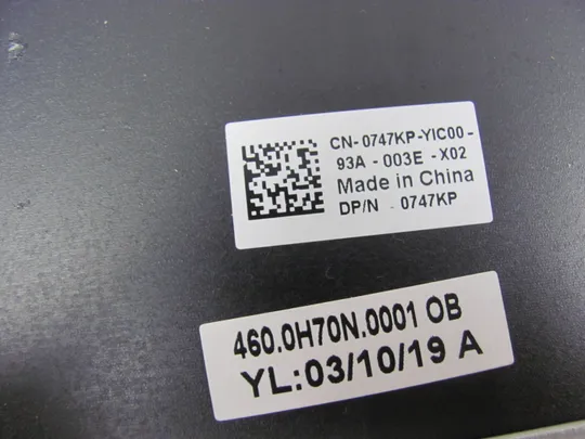 844-5 кришка матриці 0747KP 460.0H70N.0001 для Dell G3 15 3500 3590 оригінал Торговий майданчик