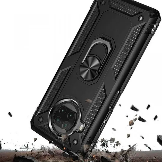 Ударопрочный чехол Serge Ring for Magnet для Xiaomi Mi 10T Lite / Redmi Note 9 Pro 5G Продаж