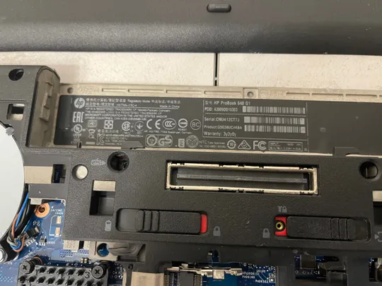 HP Probook 640 G1: нижня частина корпусу + материнська плата #744016-601 не робоча, динаміки, охолодження та ін Характеристики