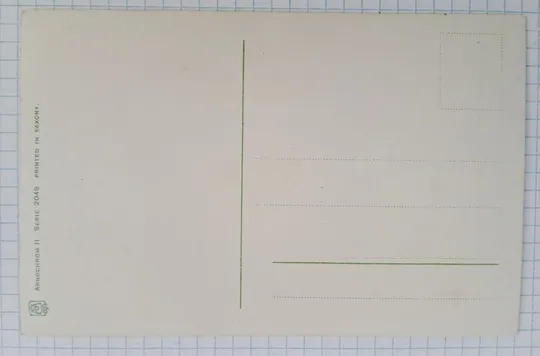 Поштова картка листівка П'ю пиво - хмелію від кохання 1910-ті Germany Dc011 Продаж