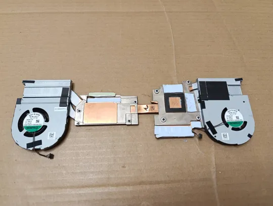 Купити номер0975-6  система охолодження AT30O003ZAL 08RVMW GDB55-PQ для Dell Precision  7550 m7550 7560  оригінал