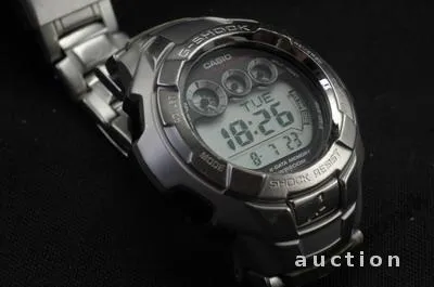 CASIO G-Shock серые 200m WR корпус нержавейка Ціна