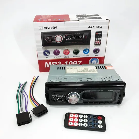 Автомагнитола MP3-1097 BT ISO со съемной панелью, Автомагнитола магнитола в авто с Usb сенсорная Характеристики