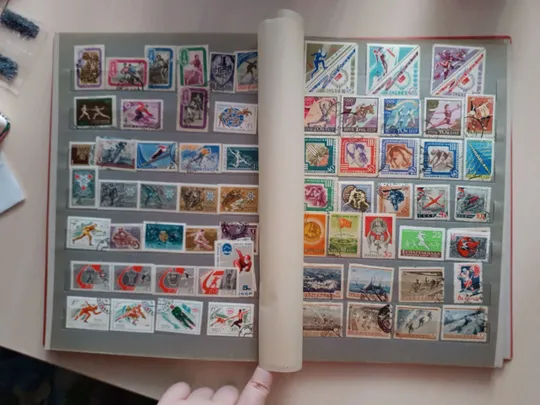 Великий колекційний альбом з марками СРСР і не тільки Інтернет-аукціон
