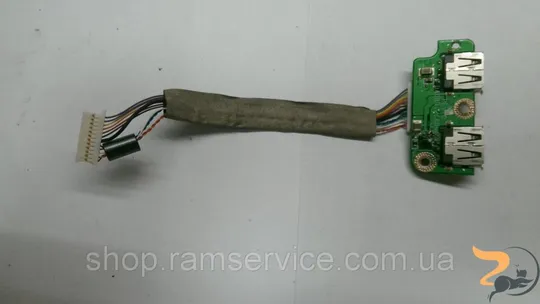 Роз’єми USB для ноутбука Toshiba Satellite P100, *DA0BD1PC6D9, б/в Ціна