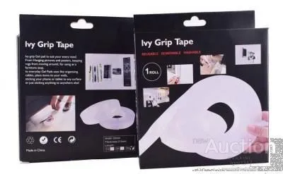 МНОГОРАЗОВАЯ КРЕПЕЖНАЯ ЛЕНТА IVY GRIP TAPE 1м Ціна