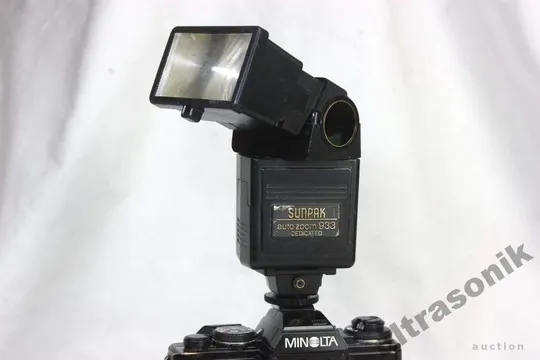 Фотовспышка Sunpack 933D Auto Zoom Japan Вживане З аукціону