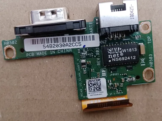 номер1064-32 плата LAN VGA 05W9P3  зі шлейфом 0800-12P1E00 для DELL LATITUDE 14 5420 5424 RUGGED  оригінал Де купити