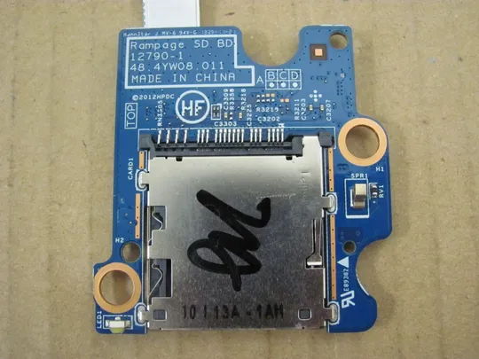 номер0206-38 плата CARD READER 48.4YW08.011 для HP ProBook 450 G0, 450 G1, 455 G1, 544 G0, 470 G1 оригінал З аукціону