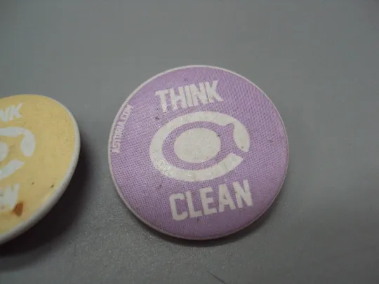 Знак круглый Think green, Think slow, Think clean astoria лот 3 шт №17002 Продаж