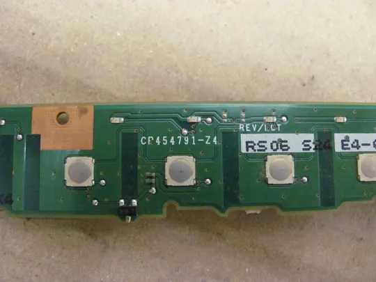 номер0131-19 плата кнопок,Плата клавіші,Кнопкова плата,Кнопковий модуль,Плата управління кнопками CP454791-Z4 для FUJITSU E780 оригінал Де купити