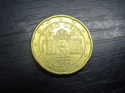 фото, 20 євроцентів 2008 Австрія