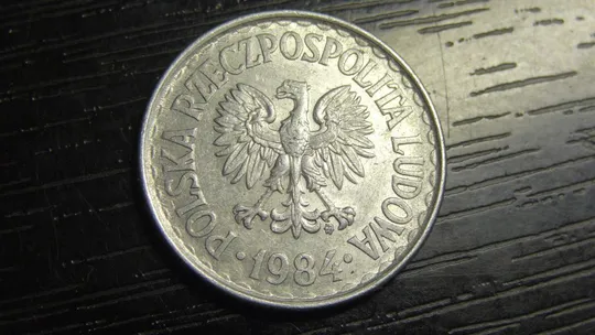 1 злотий 1984 Польща Ціна