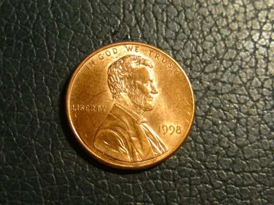 1 цент 1998 США Ціна