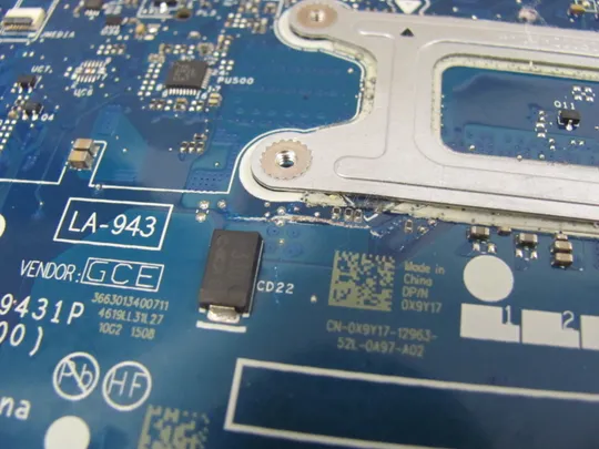 696-17 материнська плата VAZ50 LA-9431P SR1EA i7-4600U  для Dell Latitude E7240  оригінал Характеристики