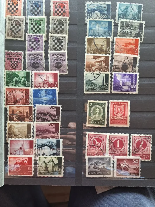 Марки Хопватии и Словакии периода 3 Рейха Ціна