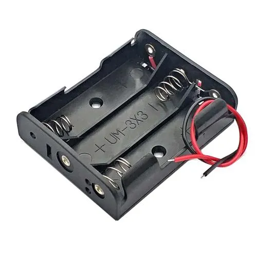 Отсек для 3 батарей AA, 4.5В бокс кейс с проводами, Arduino Ціна