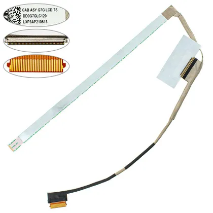 фото, Шлейф матриці для ноутбука HP (14DV, TPN-Q244), 40pin LED (DD0G7GLC120)