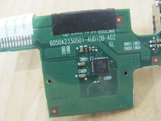 номер0275-16 Плата Card Reader AUDIO 6050A2330501 для HP 625 620 оригінал Продаж