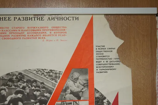Купити плакат всестороннее развитие личности №8175