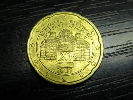 20 євроцентів 2007 Австрія Ціна
