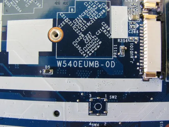 №54-7 материнська плата W540EUMB-0D РОБОЧА для TERRA (CLEVO) MOBILE 1529H 1220327 оригінал Продаж