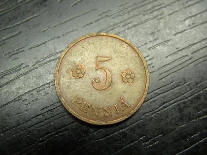 фото, 5 пенні 1932 Фінляндія