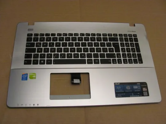 554-2 Кришка панель палмрест клавіатура 13N0-PIA0431 для ASUS X750L X750 оригінал Ціна