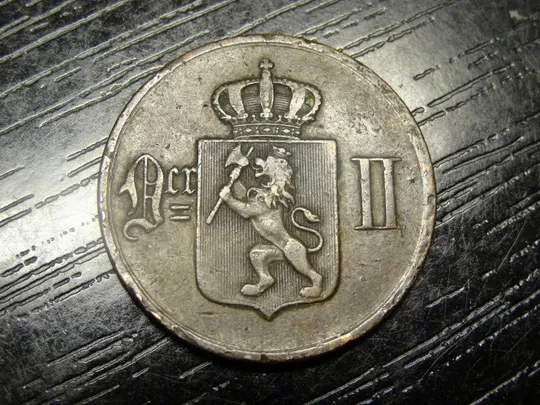 5 оре 1878 Норвегія рідкісна Ціна