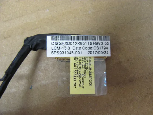 823-13 шлейф 931048-001 6017B0835201  для HP ELITEBOOK X360 1030 G2  оригінал Де купити