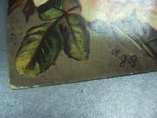 открытка портрет девушки цветы одесса мостовое 1910 №1519 Продаж