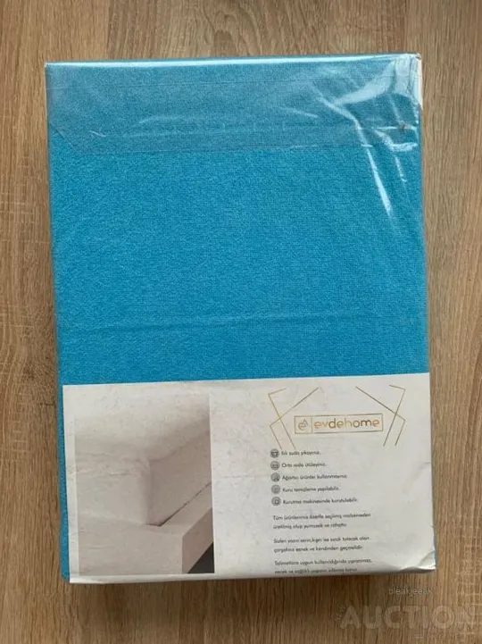 Простирадло махрове на резинці EvdeHoe 210х250 і дві наволочки 50х70 Недорого