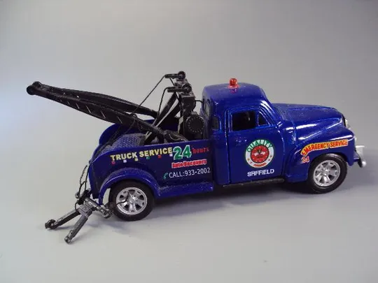 машинка эвакуатор Emergency service 24 Qualyti Shffield Китай высота 6 см, длина 14,5 см №11092 Де купити