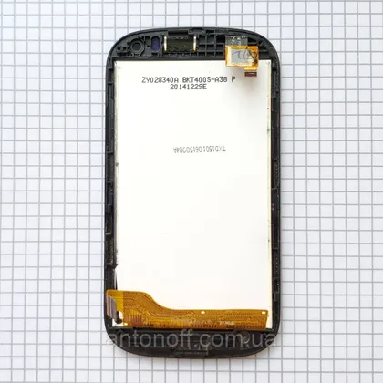 фото, LCD дисплейний модуль Alcatel 4032D POP C2 c рамкою оригінал з розборки